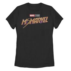 Детская футболка с ярким логотипом Ms. Marvel Licensed Character