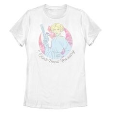Детская футболка «Звездные войны» с надписью «Принцесса Лея» «Мне не нужно спасение» Licensed Character