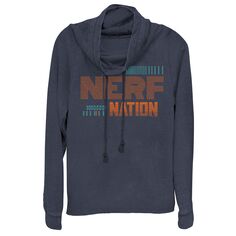 Пуловер с надписью Nerf Nation для юниоров и хомутом на подкладке Licensed Character