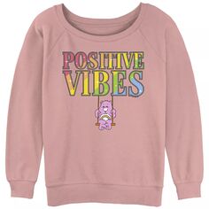 Махровый пуловер с напуском и рисунком Care Bears Cheer Bear Vibes для юниоров Licensed Character