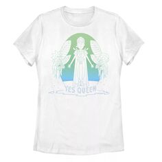 Летняя футболка с портретом и графическим рисунком «Рик и Морти» для юниоров «Да, королева» Licensed Character