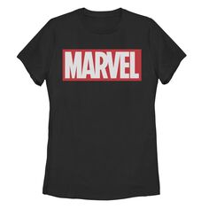 Классическая футболка с ярким логотипом Marvel для юниоров Licensed Character