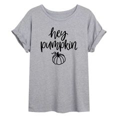 Детская футболка оверсайз с рисунком Hey Pumpkin Licensed Character