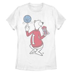 Детская баскетбольная футболка ICEE с портретом белого медведя Licensed Character