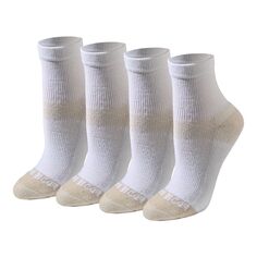 Женские носки Eddie Bauer, комплект из двух четвертей Eddie Bauer, белый