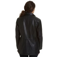 Женская кожаная куртка Excelled Excelled, черный