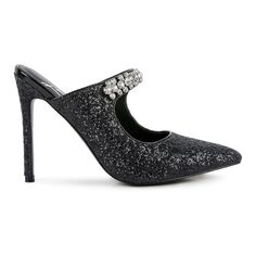 Женские блестящие туфли на высоком каблуке London Rag Twinklet London Rag, черный