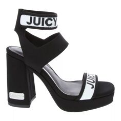 Женские блестящие туфли на каблуке Juicy Couture на платформе Juicy Couture