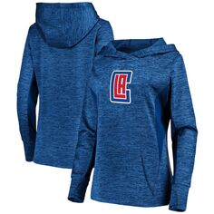 Женский пуловер с капюшоном Fanatics Royal LA Clippers Showtime Done Better Fanatics