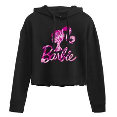 Укороченная худи с графическим рисунком Barbie Tie-Dye для юниоров Licensed Character