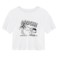 Укороченная футболка с футбольным рисунком Peanuts для юниоров Licensed Character