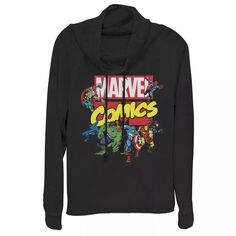 Эксклюзивный пуловер с логотипом Marvel D23 для юниоров в стиле ретро и комиксов «Мстители» Licensed Character