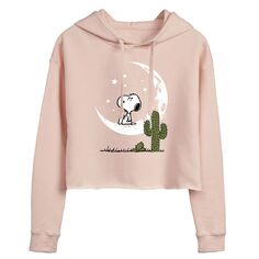 Укороченное худи с рисунком Peanuts Moon для юниоров Licensed Character