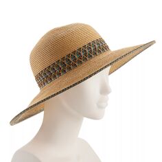 Женская многоцветная шляпа с кружевной вставкой Nine West Nine West
