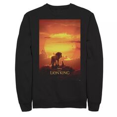 Флисовый свитер для юниоров Disney&apos;s The Lion King Pride Rock Mufasa Simba с постером к фильму Licensed Character