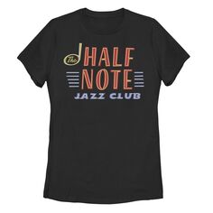 Футболка с плоским логотипом Disney/Pixar Soul Juniors Half Note Jazz Club и графическим рисунком Licensed Character