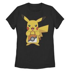 Сумка с покеболом для юниоров Pokémon Pikachu Trick Or Treat Футболка на Хэллоуин Licensed Character