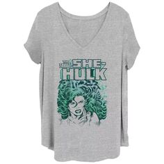 Детская футболка больших размеров с рисунком Marvel The Savage She-Hulk Marvel