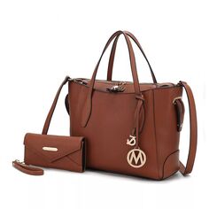 Женская большая сумка-тоут из веганской кожи MKF Collection Bruna с кошельком от Mia K MKF Collection