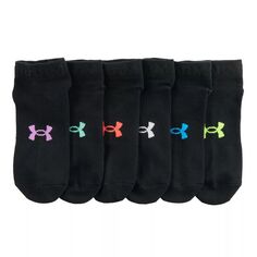 Женские носки Under Armour Essential с низким вырезом, 6 пар Under Armour, белый