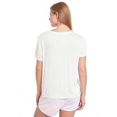 Женская футболка PSK Collective с каллиграфическим рисунком PSK Collective, белый