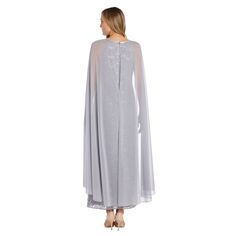 Женское длинное кружевное шифоновое платье-накидка с пайетками R&amp;M Richards R&amp;M Richards