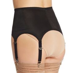 Пояс с подвязками средней формы из 6 ремней Rago Shapewear, белый