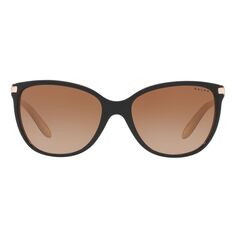 Женские солнцезащитные очки «кошачий глаз» Ralph by Ralph Lauren 56 мм RA5160 черно-телесного цвета с градиентом Ralph by Ralph Lauren