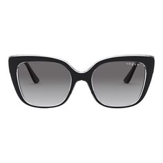 Женские квадратные солнцезащитные очки Vogue VO5337S с градиентом Vogue, черный
