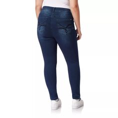 Мягкие ультраузкие джинсы больших размеров для подростков WallFlower Insta WallFlower