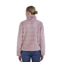 Женская двусторонняя куртка из искусственного меха Sebby Collection Sebby Collection, бежевый