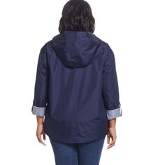 Женская куртка-анорак с капюшоном Weathercast Weathercast, темно-синий