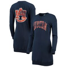 Женское темно-рыжее платье-свитшот Gameday Couture Auburn Tigers 2-Hit Unbranded