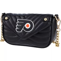 Женская сумка Cuce Philadelphia Flyers из веганской кожи с ремешком Unbranded