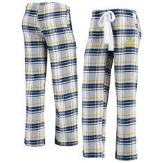 Женские спортивные фланелевые брюки темно-синего/золотого цвета Cal Bears Accolade Unbranded
