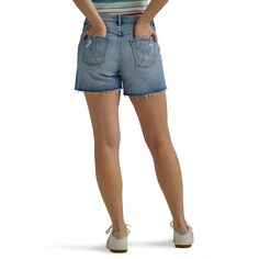 Женские винтажные джинсовые шорты Wrangler с высокой посадкой Wrangler