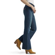 Женские расклешенные джинсы Wrangler стрейч и вельвет Wrangler