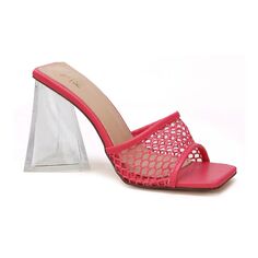 Женские прозрачные туфли на высоком каблуке Yoki Draya 05 Yoki, розовый