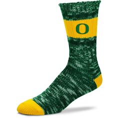 Женские носки для босых ног Oregon Ducks Alpine Stripes Crew Socks Unbranded