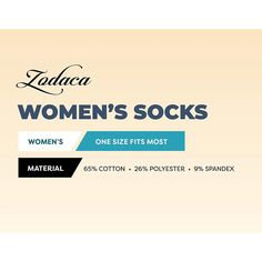 Женские носки Zodaca Japan Crew, подарочный набор забавных носков (один размер, 2 пары) Zodaca