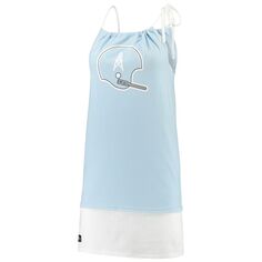 Женская футболка-футболка Tennessee Titans в винтажном стиле, голубое платье-майка Unbranded
