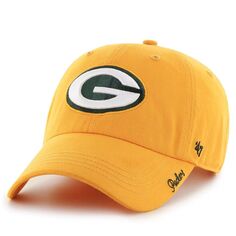 Женская регулируемая шапка Green Bay Packers Miata 47 Gold Green Bay Packers Unbranded