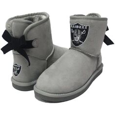 Женские ботинки Cuce Las Vegas Raiders Low Team с лентой Unbranded