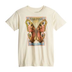 Детская футболка с рисунком бабочки &quot;Mariposa&quot; Unbranded