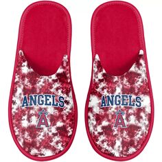 Женские тапочки с логотипом FOCO Los Angeles Angels Unbranded