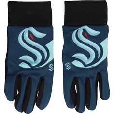 Укороченные перчатки с логотипом FOCO Seattle Kraken Unbranded
