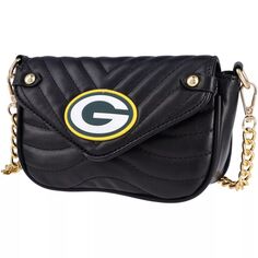 Женская сумка Cuce Green Bay Packers из веганской кожи с ремешком Unbranded