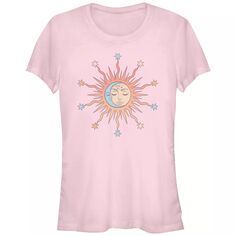 Облегающая футболка Sun Moon Stars для юниоров Unbranded