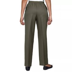 Женские короткие брюки с наклонными карманами Alfred Dunner Accord Alfred Dunner, темно-зеленый