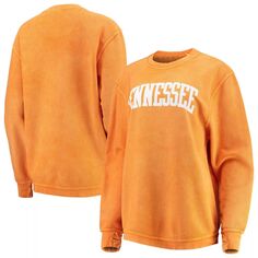 Женский пуловер Pressbox Tennessee Orange Tennessee Volunteers, удобный шнур в винтажном стиле, базовый пуловер с аркой, толстовка Unbranded